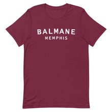 Load image into Gallery viewer, BALMANE MEMPHIS Tee - white letter (unisex)