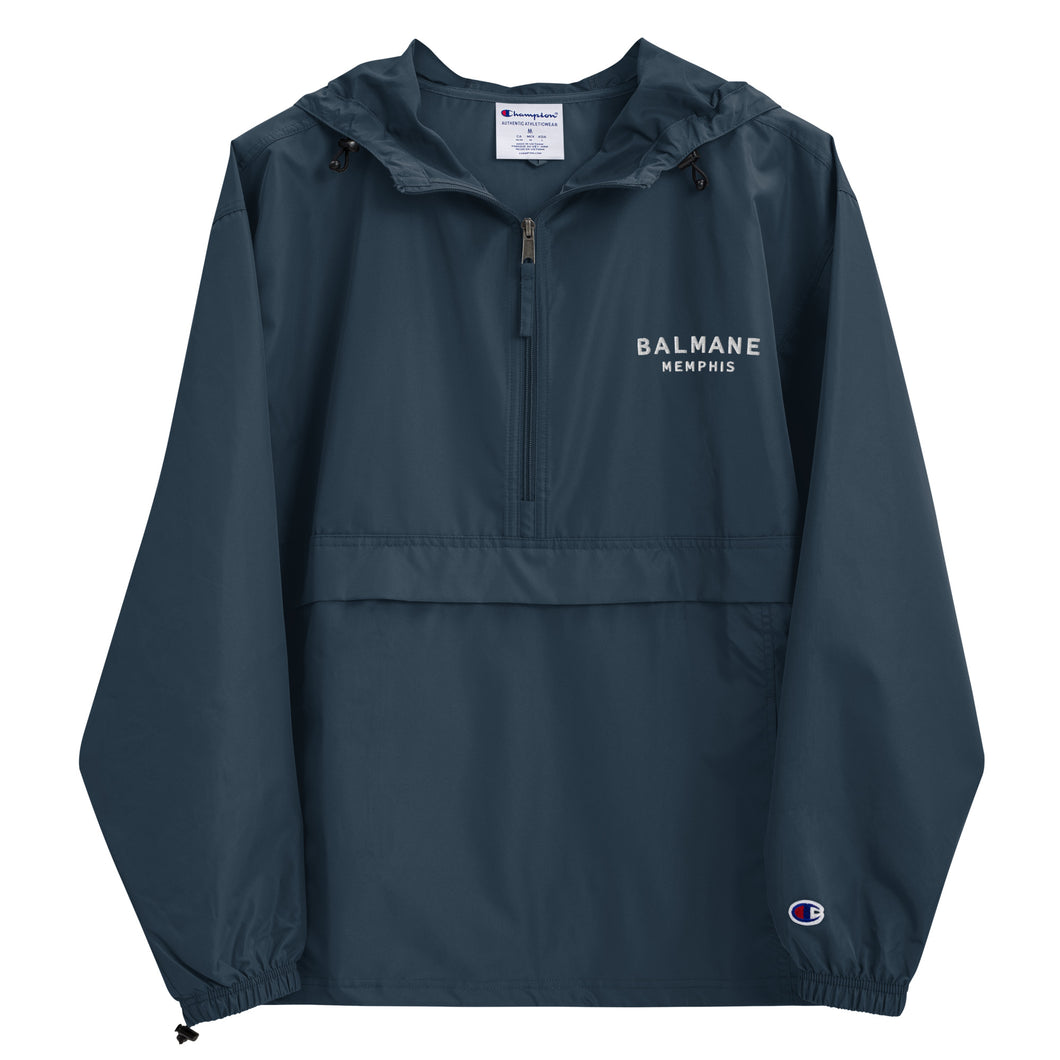 BALMANE MEMPHIS Packable Champion Jacket (White Lettering)