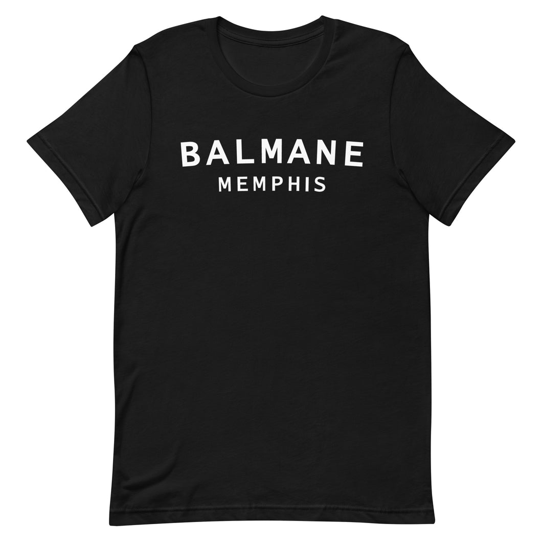 BALMANE MEMPHIS Tee - white letter (unisex)