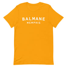 Load image into Gallery viewer, BALMANE MEMPHIS Tee - white letter (unisex)
